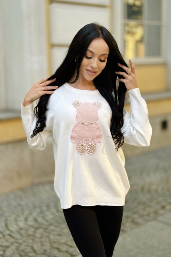 Sweter z misiem MOLLY